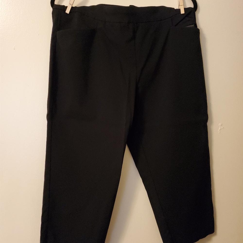 Time and True Black Capri pants